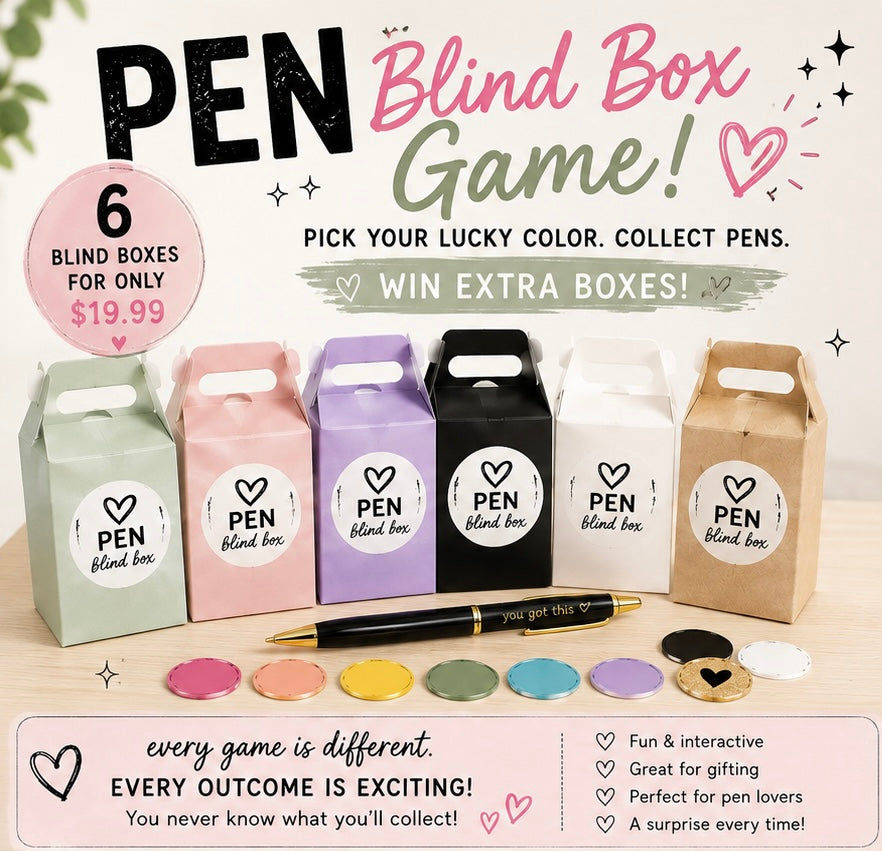 Pen Blind Box Game ✨